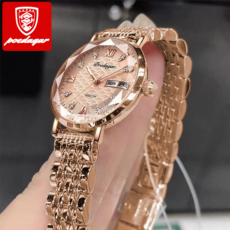 Montre POEDAGAR 3012 pour Femme - Or Rose